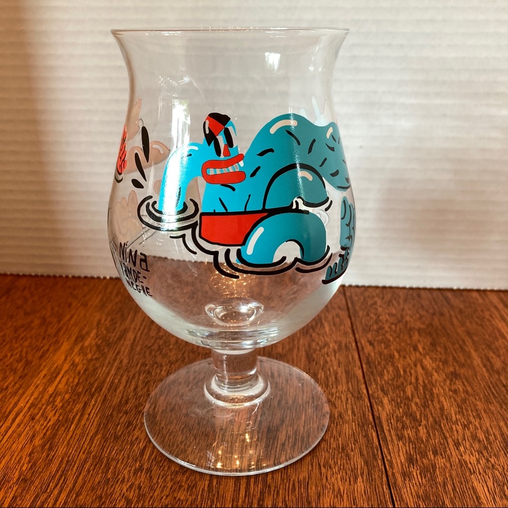 Duvel Limited Edition Artist Collection Belgian Beer Glass Nina Vandeweghe 2019